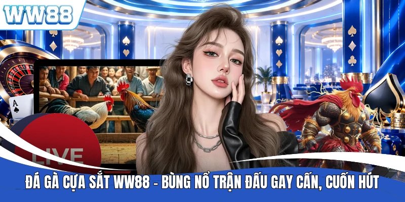 Đá Gà Cựa Sắt WW88 - Bùng Nổ Trận Đấu Gay Cấn, Cuốn Hút