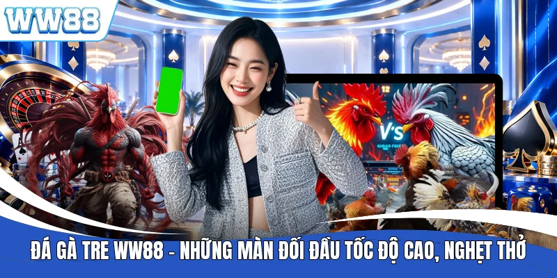 Đá Gà Tre WW88 - Những Màn Đối Đầu Tốc Độ Cao, Nghẹt Thở