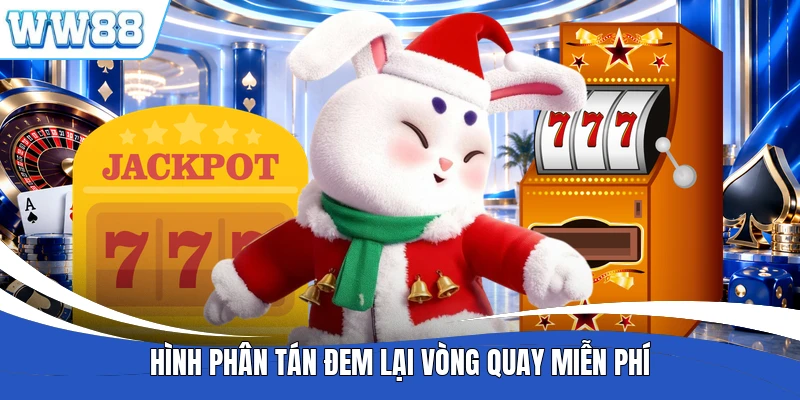 Hình phân tán đem lại vòng quay miễn phí