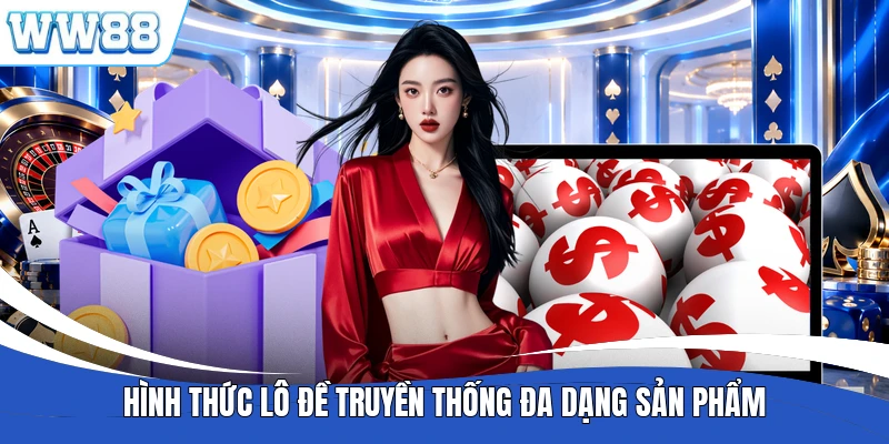 Hình thức lô đề truyền thống đa dạng sản phẩm