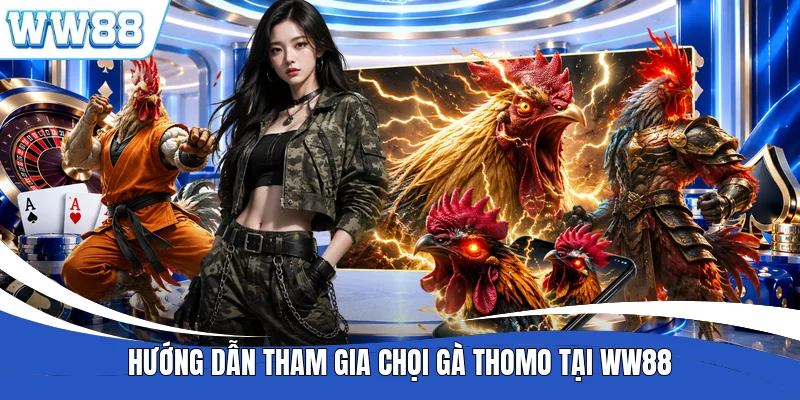 Hướng dẫn tham gia chọi gà Thomo tại WW88