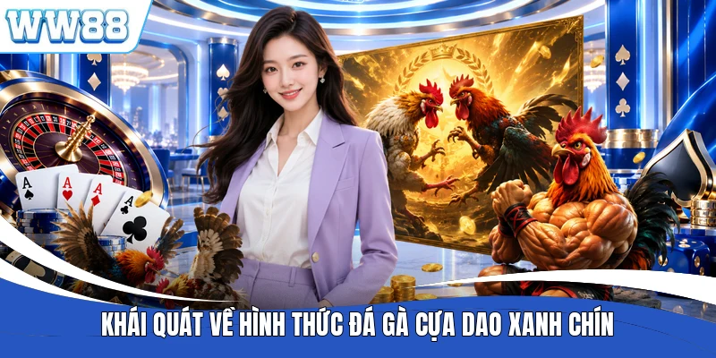 Khái quát về hình thức đá gà cựa dao xanh chín