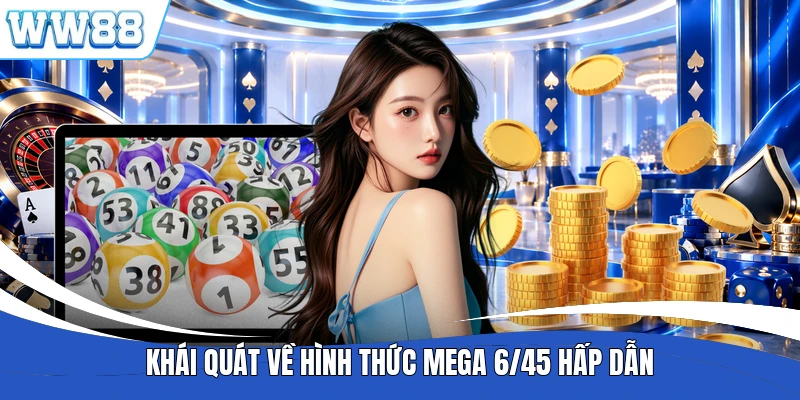 Khái quát về hình thức Mega 6/45 hấp dẫn