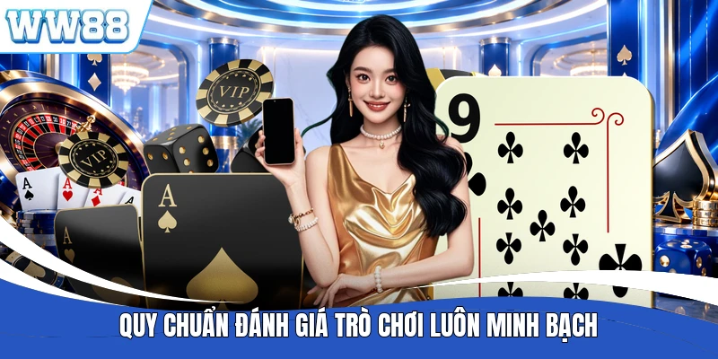 Quy chuẩn đánh giá trò chơi luôn minh bạch
