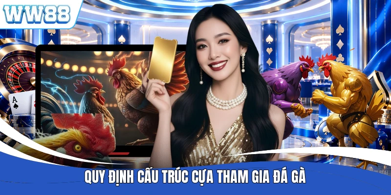 Quy định cấu trúc cựa tham gia đá gà